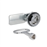 Замок щитовой поворотный 705, d19*30мм (защелка, треугольный ключ)