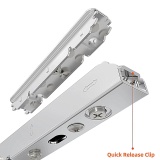 фото 4 -Подъемный механизм FORTE PUSH - H (пуш опен, комплект 2шт, 107°) для фасада 4.5-9.5кг