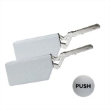 Подъемный механизм FORTE PUSH - H (пуш опен, комплект 2шт, 107°) для фасада 4.5-9.5кг