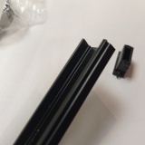 фото 5 -Алюминиевый профиль ЧЕРНЫЙ с экраном для светодиодной ленты (3М, комплект, НАКЛАДНОЙ, 3000*17*7)