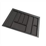 Лоток серый ГРАФИТ (вкладка) для столовых принадлежностей в модуль 700-730мм