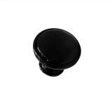 Ручка-кнопка пластиковая (ЧЕРНЫЙ, эконом)