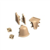 Комплект заглушек (плинтус ДД-52) цвет ПЕСОК