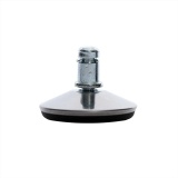 фото 2 -Опора ГЛАЙДЕР d=50мм для офисных кресел (шток-штырь 11*20, ХРОМ, с подвижным плечом)