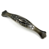 Ручка-скоба L=128 БРОНЗА дуга ВС-025