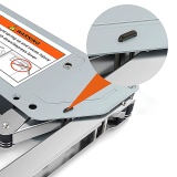 фото 5 -Подъемный механизм FORTE PUSH - L (пуш опен, комплект 2шт, 107°) для фасада 2-5кг