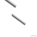 Ручка профильная Т-образная 128мм МАТОВЫЙ ХРОМ (L=160мм, премиум, W161)