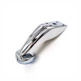 Опора гнутая h=90 (100) / 20*50мм хром (ножка для дивана 002)