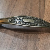 фото 3 -Ручка-скоба L=128 БРОНЗА дуга ВС-025