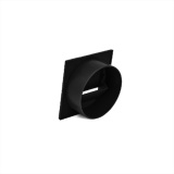 фото 2 -Кабель-канал квадратный ЧЕРНЫЙ (66*66, заглушка столешницы, под провода, D=60)