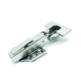 фото 4 -Петля 3D мебельная ПОЛУНАКЛАДНАЯ 90° с доводчиком (PRIMA PROF, slowmotion, 110°, заглушки)